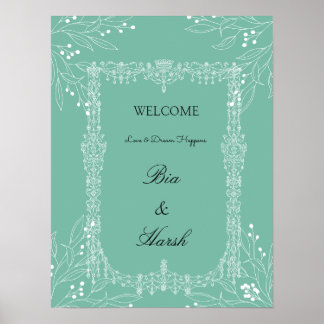 Nice Wedding Card Poster