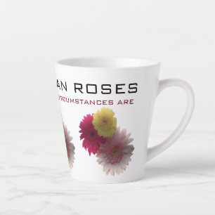 Nice Yellow and Rose for Latte Mug