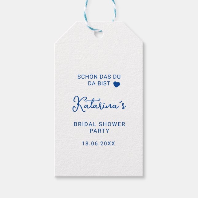 Nice you're here! gift tags (Front)