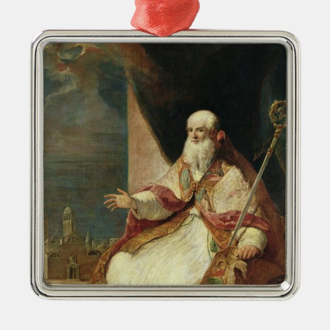 Nicetas Metal Tree Decoration (Front)