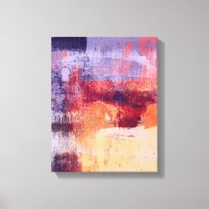 Nichinan Abstract Canvas Print
