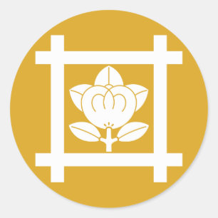 Nichiren Shu Tachibana Classic Round Sticker