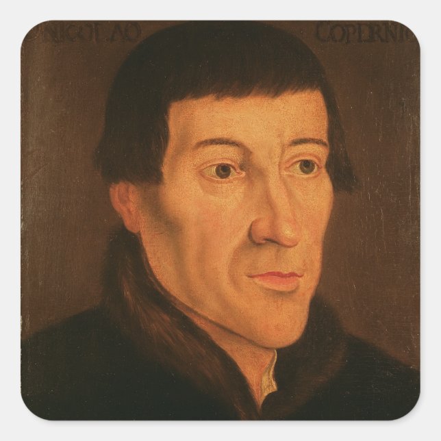 Nicholas Copernicus, c.1776 Square Sticker (Front)