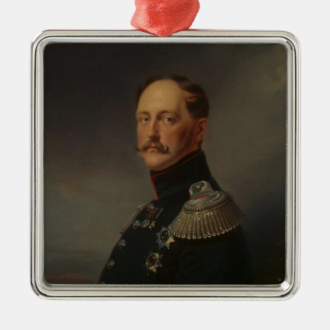 Nicholas I, 1852 Metal Tree Decoration (Front)