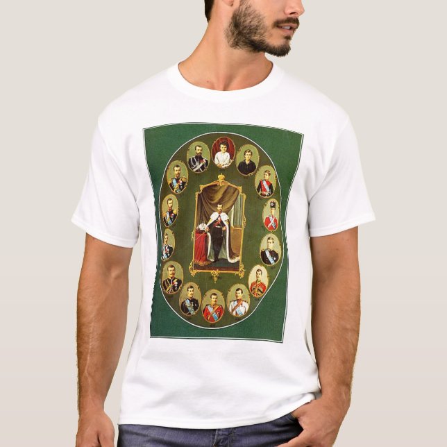 Nicholas II - Multiple T-Shirt (Front)