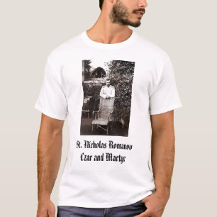 Nicholas II, St. Nicholas RomanovCzar and Martyr T-Shirt