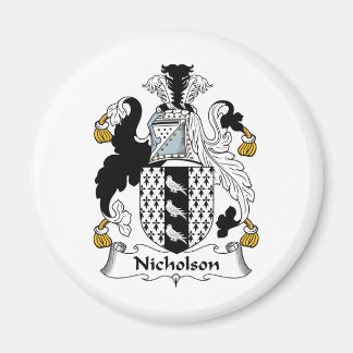 Nicholson Family Crest Magnet