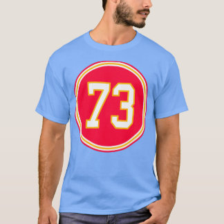 Nick Allegretti Number 73 Jersey Kansas City Chief T-Shirt