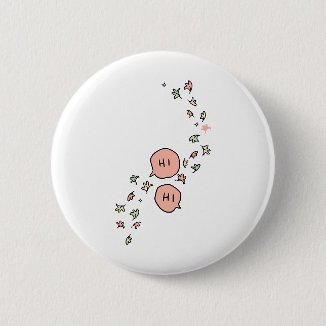 nick and charlie heartstopper 6 cm round badge (Front)