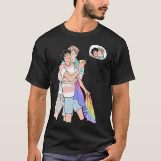 Nick and Charlie heartstopper happy pride Classic T-Shirt
