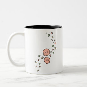 nick and charlie heartstopper Two-Tone coffee mug