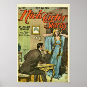 Nick Carter Stories 120 - An Uncanny Revenge Poster