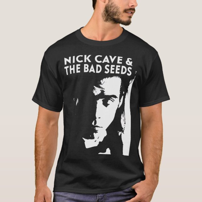 Nick Cave And The Bad Seeds Retro Vintage Concert  T-Shirt (Front)