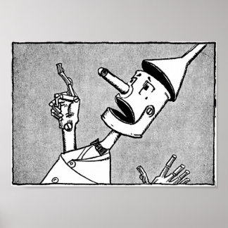 Nick Chopper the Tin Woodman Poster