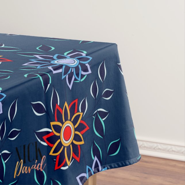 NiCK DAViD - Bandanna Outdoor Tablecloth (In Situ)