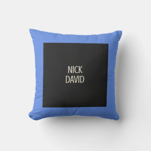 NiCK DAViD - Blue Lagoon Square Pillow