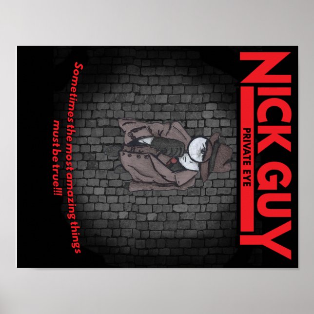 Nick Guy, Private Eye Poster (Front)