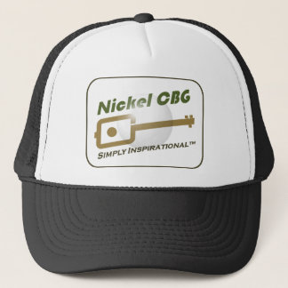 Nickel CBG Bubble Design Trucker Hat