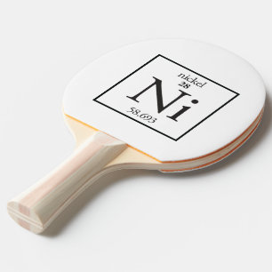 Nickel Ping Pong Paddle