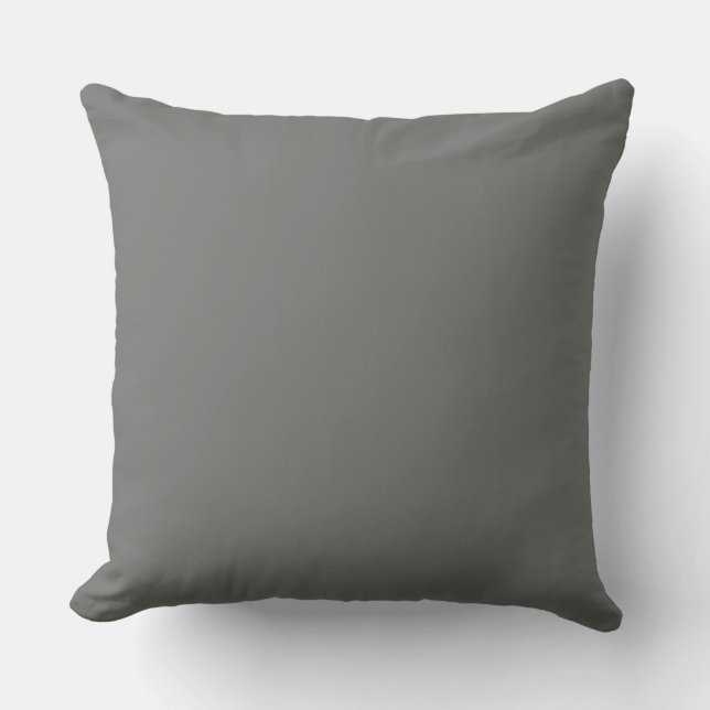 Nickel Solid Colour Background Cushion (Front)