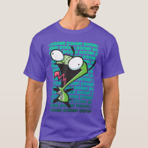 Nickelodeon Invader Zim Gir Impending Doom Song Sm T-Shirt