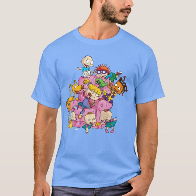 Nickelodeon Rugrats Having Fun funny T-Shirt (Front)