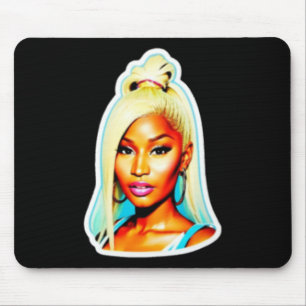 Nicki Minaj Sticker  Mouse Pad