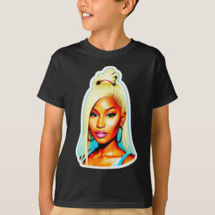 Nicki Minaj Sticker T-Shirt