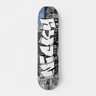 Nicky Graffiti Custom Personalised Cool Skateboard