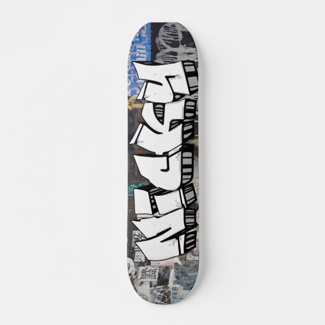 Nicky Graffiti Custom Personalised Cool Skateboard (Front)