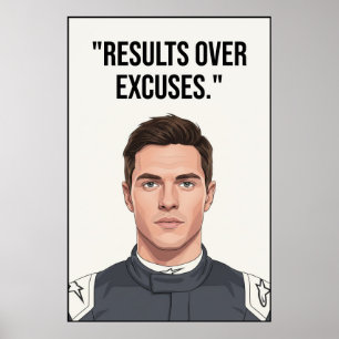 Nico Hülkenberg Racing Vector – Poster