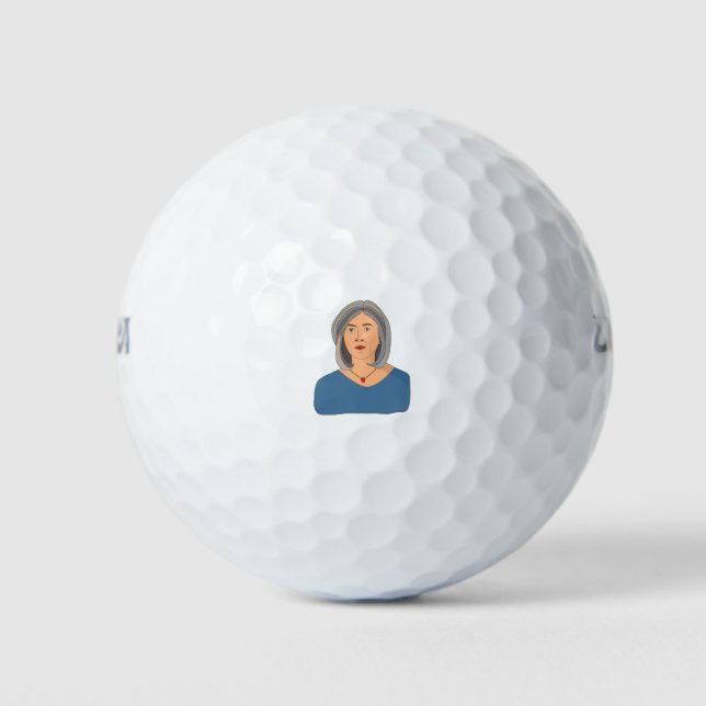 Nicola Spurrier Golf Balls (Front)