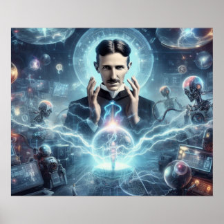 Nicola Tesla Poster