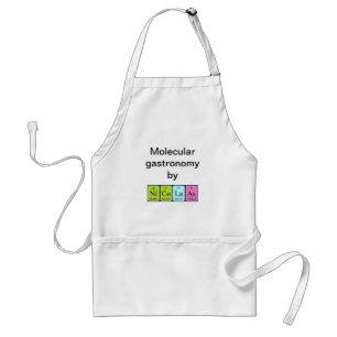 Nicolaas periodic table name apron
