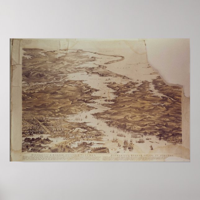 Nicolaieff and Kerson Bay, Odessa & Perekop Poster (Front)