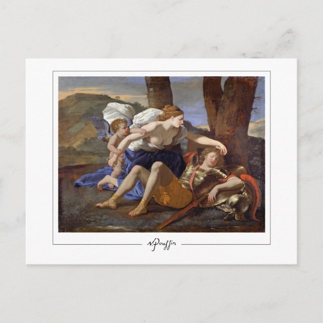 Nicolas Poussin #2 - Fine Art Postcard (Front)