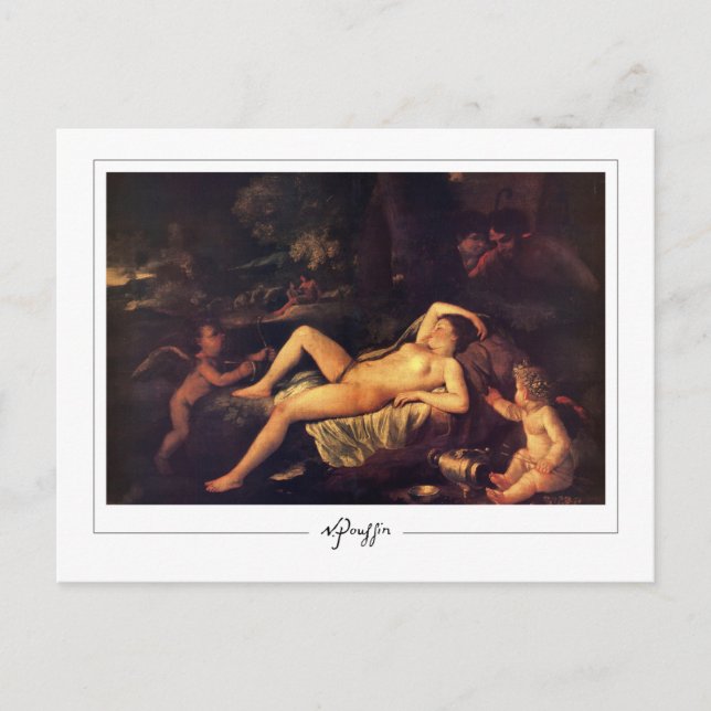Nicolas Poussin #34 - Fine Art Postcard (Front)