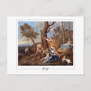 Nicolas Poussin #5 - Fine Art Postcard