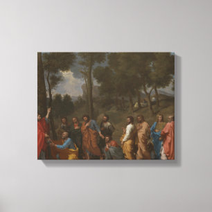 Nicolas Poussin - Sacrament of Ordination Canvas Print