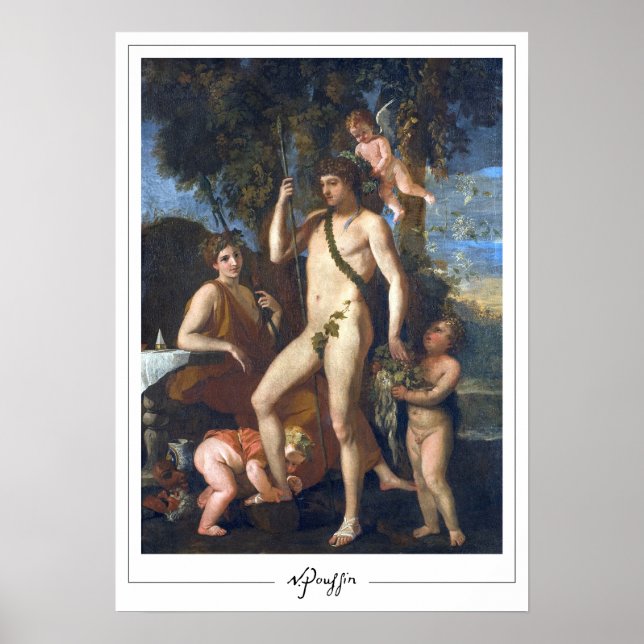 Nicolas Poussin Zedign Art Poster #180 (Front)