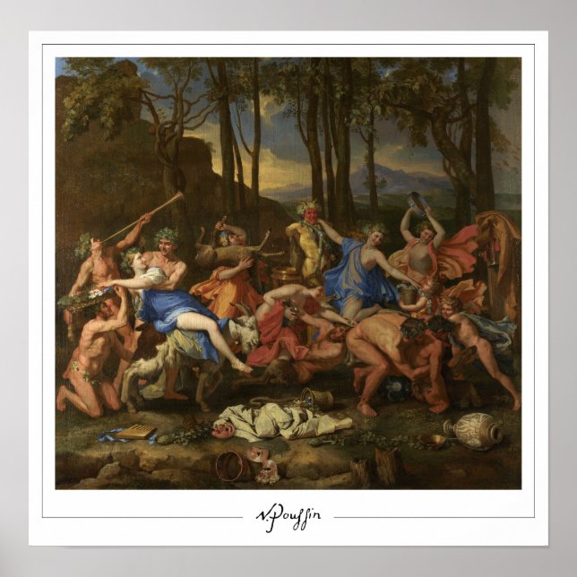 Nicolas Poussin Zedign Art Poster #186 (Front)