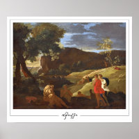 Nicolas Poussin Zedign Art Poster #281