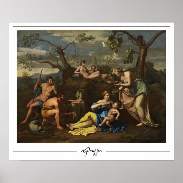 Nicolas Poussin Zedign Art Poster #294 (Front)