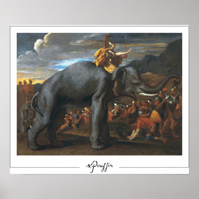 Nicolas Poussin Zedign Art Poster #54 (Front)