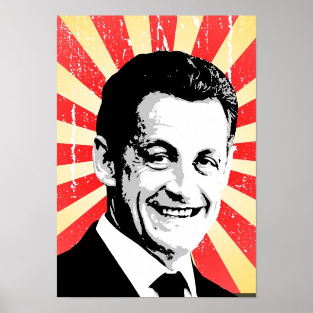 Nicolas Sarkozy Poster (Front)