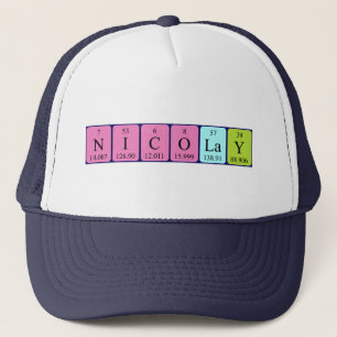 Nicolay periodic table name hat