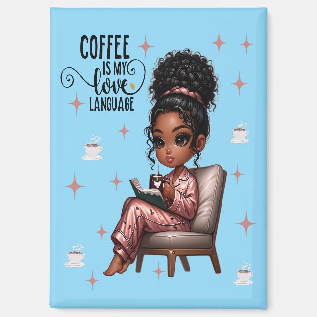 Nicole Coffee Love Language Magnet (Front)