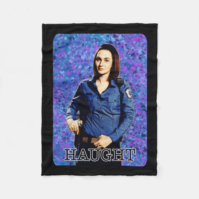 Nicole Haught We Sticker  Fleece Blanket (Front)