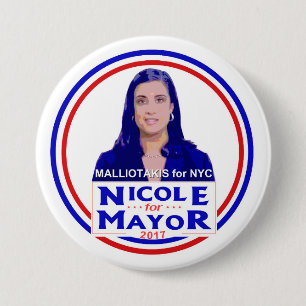 Nicole Malliotakis for NYC Mayor 7.5 Cm Round Badge