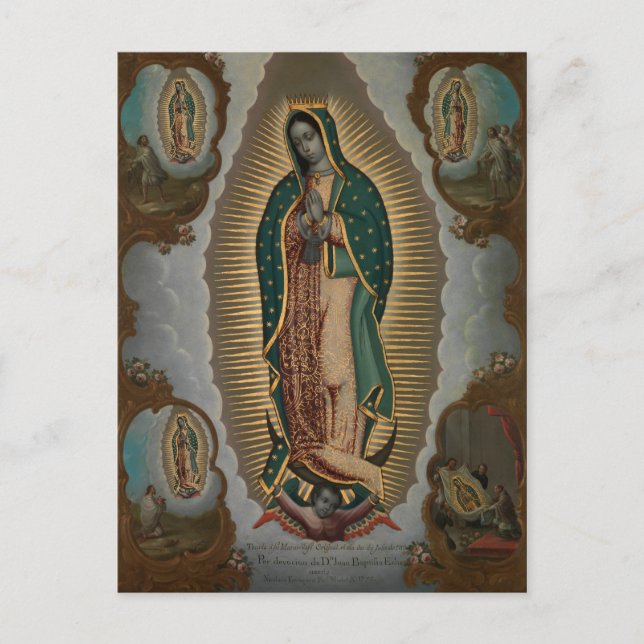 Nicols Enrquez The Virgin of Guadalupe Postcard (Front)